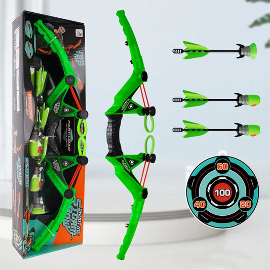 Kids Archery Set | Foam Arrows Design | Activity Toy Unisex Girls