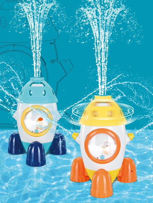 Kids Water Rocket | Outdoor Fountain | Backyard Play Unisex Design
