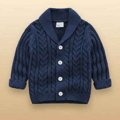 CozyCub – Comfortable & Stylish – Knitted Children's Cardigan Sweater