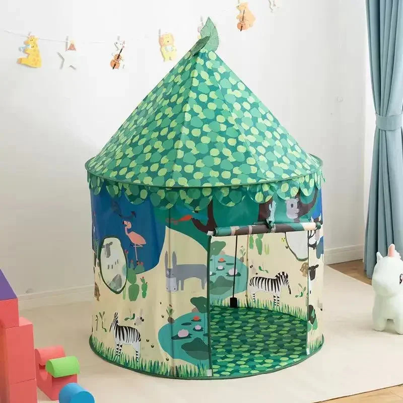 Kids Play Tent | Foldable Design | Indoor Play Space Unisex Design