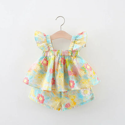 Mini Fashion™ - Summer Flower Chic - Summer Dress Peony Print
