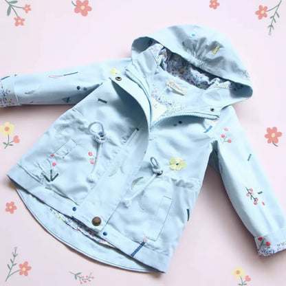 Girls Windbreaker Jacket – Light & Stylish – Kids Jacket