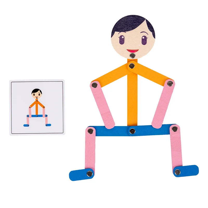 PlayGrow - Growing Through Play - Montessori Puzzle Athlete