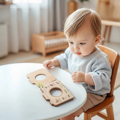 NatureBook – Nature Discovery Set – Educational Wooden Viewfinder