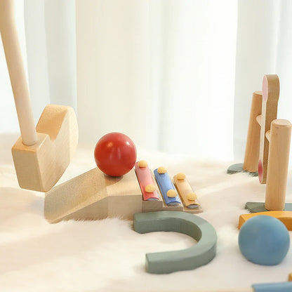 Mini Golfers – Outdoor Fun Start – Wooden Golf Toy Set