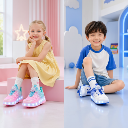 Light-Up Skate Shoes – LED & Comfortable – Light-Up Roller Sneakers