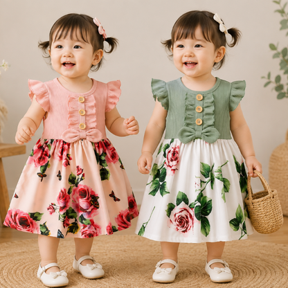 Garden Dress – Summer & Fresh – Girls Floral Dress