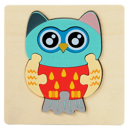 3D Wooden Puzzle™ - Animal Adventure - Jigsaw Puzzle