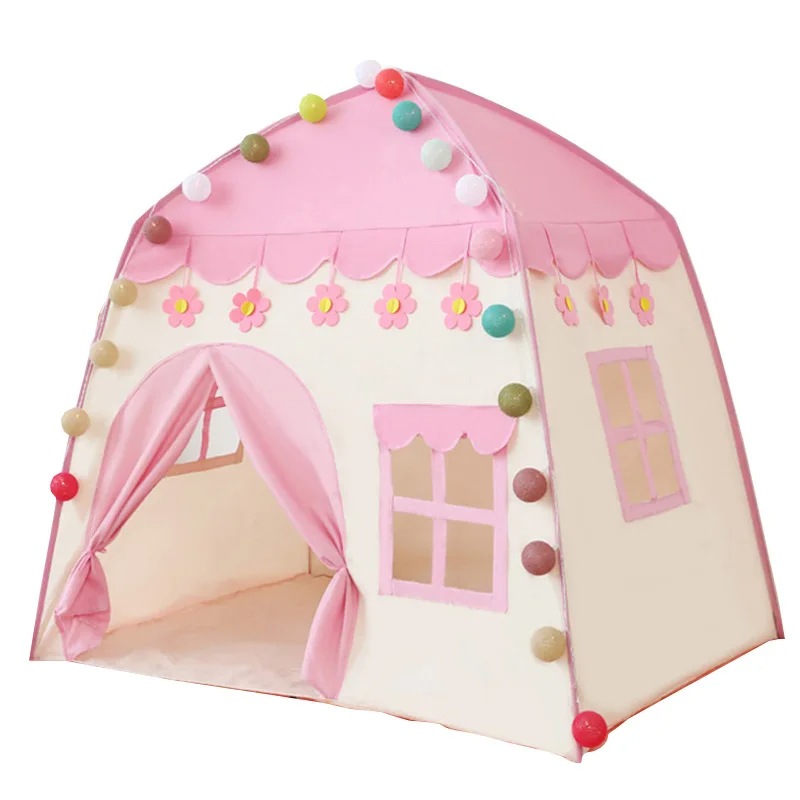 Kids Play Tent | Foldable Castle Design | Indoor Playhouse Boys and