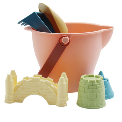 Beach Bucket Set™ – Sensory Summer Play – Sand Bucket with Accessories