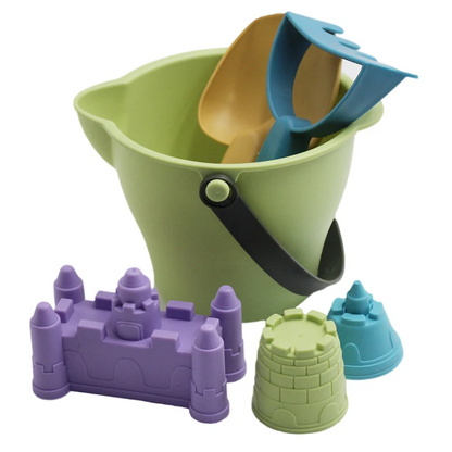 Beach Bucket Set™ – Sensory Summer Play – Sand Bucket with Accessories