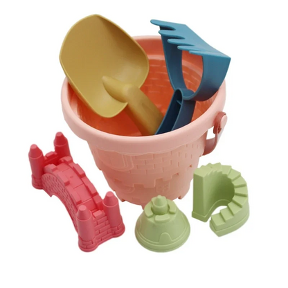 Beach Bucket Set™ – Sensory Summer Play – Sand Bucket with Accessories