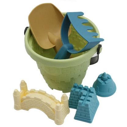 Beach Bucket Set™ – Sensory Summer Play – Sand Bucket with Accessories