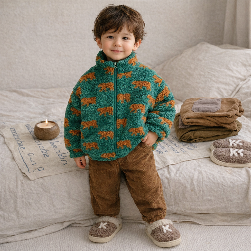 Mini Fashion™ – Extra Soft & Warm – Bear Fleece Vest