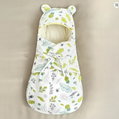 SnuggleBear – Comfort & Ease – Cotton Baby Swaddle Blanket for Swaddling