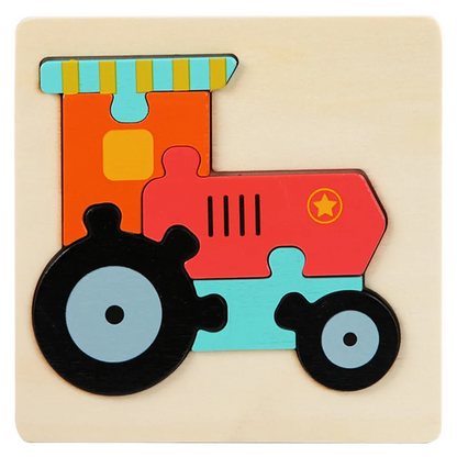 3D Wooden Puzzle™ - Animal Adventure - Jigsaw Puzzle